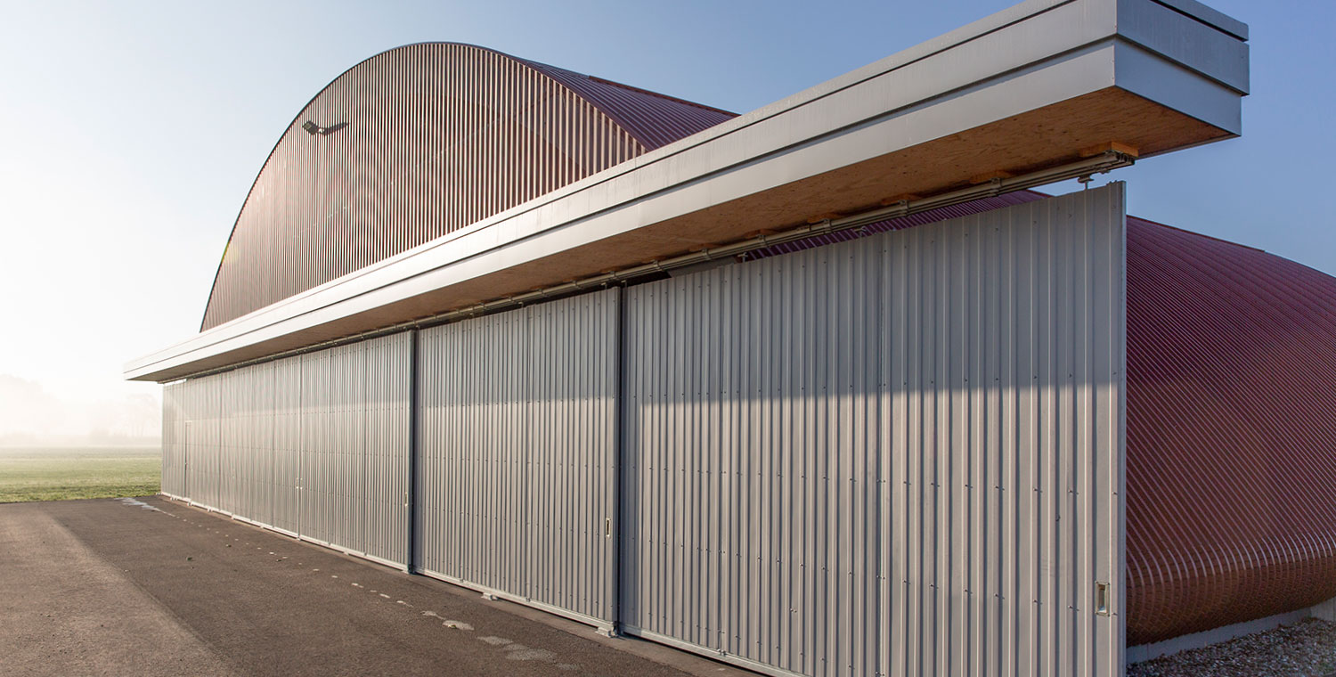 Flugzeug Hangar